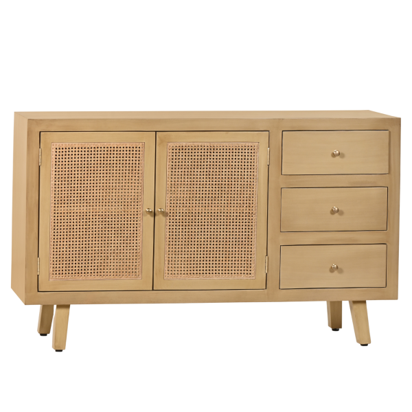 Pearson Cane Sideboard With Drawers